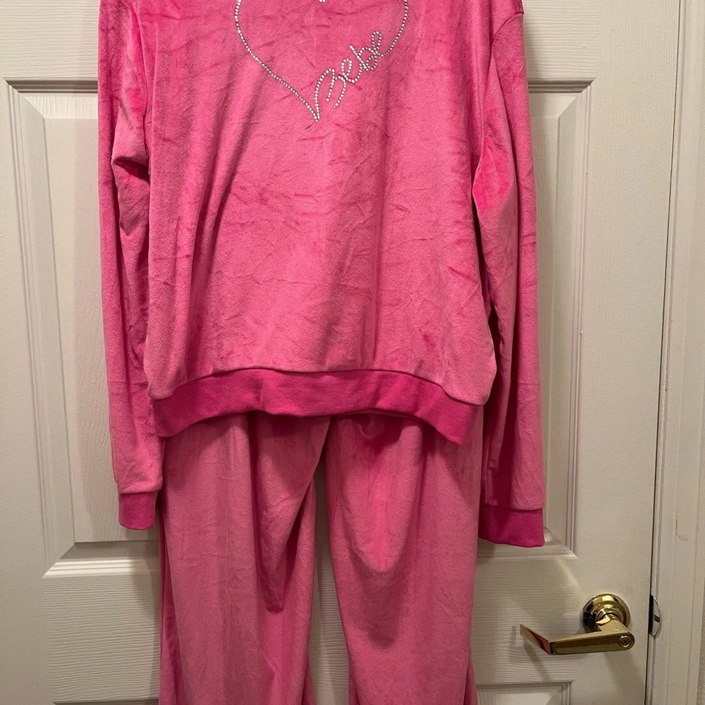 NWT Bebe Pink Sleepwear Set - Picture 3 of 6